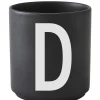 Hot Mug A-Z Ceramique / Porcelaine - Lettre D - Unisexe Tasses Et Mugs