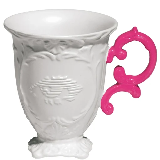 Flash Sale Mug I-Mug Ceramique Blanc Rose - Unisexe Tasses Et Mugs
