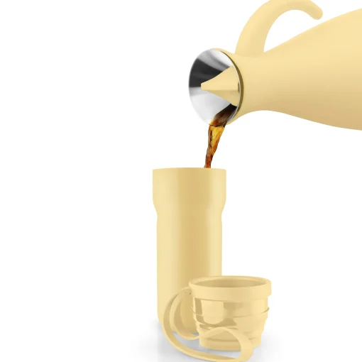 Discount Mug Isotherme Nordic Kitchen Plastique Jaune / 0,35L - Unisexe Gourdes Et Thermos