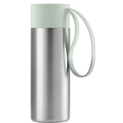 Flash Sale Mug Isotherme To Go Cup Metal Vert /Avec Couvercle - 0,35 L - Unisexe Gourdes Et Thermos