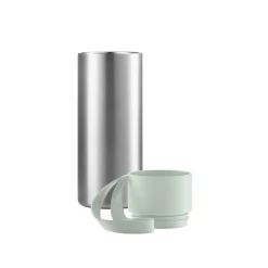 Flash Sale Mug Isotherme To Go Cup Metal Vert /Avec Couvercle - 0,35 L - Unisexe Gourdes Et Thermos
