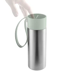 Flash Sale Mug Isotherme To Go Cup Metal Vert /Avec Couvercle - 0,35 L - Unisexe Gourdes Et Thermos