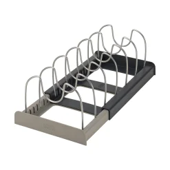 Best Sale Organisateur De Tiroir Drawerstore Plastique/ Extensible L 30 A 56 Cm - Pour Couvercles & Casseroles - Unisexe Nettoyage Et Rangement