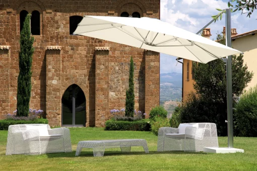 Best Sale Parasol Deporte Shade Metal Tissu / 320 X 300 Cm - Unisexe Parasols