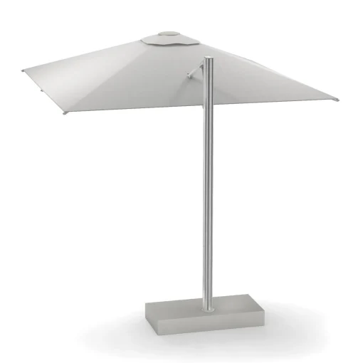 Outlet Parasol Deporte Shade Pro Metal Blanc / 323 X 303 Cm - Unisexe Parasols