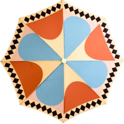 Clearance Parasol The Amalfi Tissu Bois Rose Multicolore / O 230 Cm - Unisexe Parasols