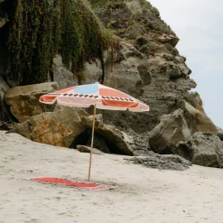 Clearance Parasol The Amalfi Tissu Bois Rose Multicolore / O 230 Cm - Unisexe Parasols