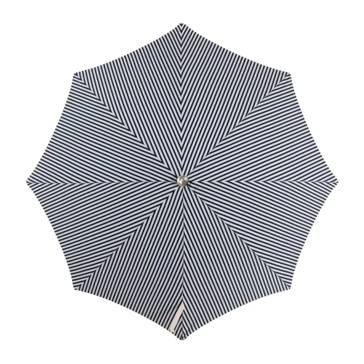 Store Parasol The Premium Beach Tissu Bois Bleu / O 180 Cm - Inclinable - Unisexe Parasols