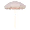 Best Sale Parasol The Premium Beach Tissu Bois Rose / O 180 Cm - Inclinable - Unisexe Parasols