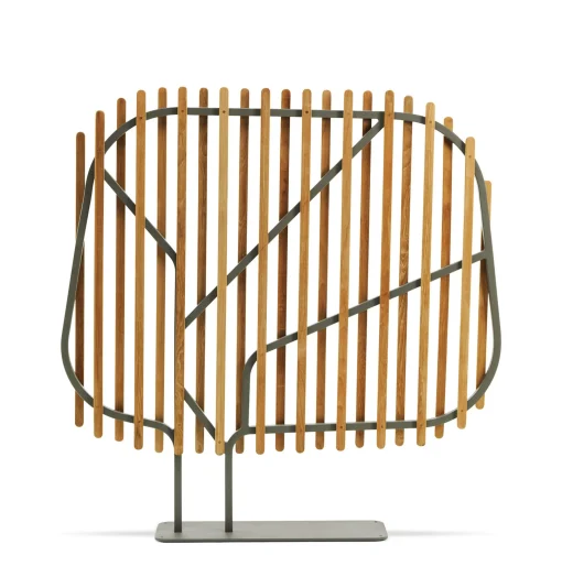 Clearance Paravent Clostra Bois Naturel / L 145 X H 145 Cm - Unisexe Paravents Séparations