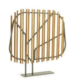 Clearance Paravent Clostra Bois Naturel / L 145 X H 145 Cm - Unisexe Paravents Séparations