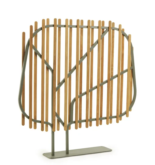 Clearance Paravent Clostra Bois Naturel / L 145 X H 145 Cm - Unisexe Paravents Séparations