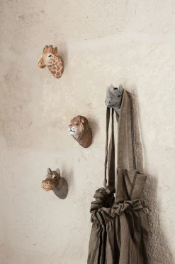 Best Patere Animal Bois / - Sculpte Main - Unisexe Portemanteaux Patères Portants