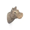 Sale Patere Animal Bois / Hippo - Sculpte Main - Unisexe Portemanteaux Patères Portants