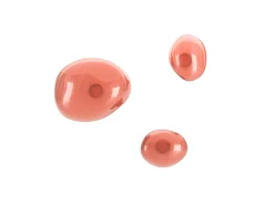 Cheap Patere Bubble Small Verre Orange / O 9 Cm - Verre Souffle Bouche - Unisexe Portemanteaux Patères Portants