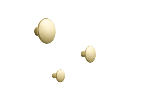 Outlet Patere The Dots Metal Or Metal / Large - O 5 Cm - Unisexe Portemanteaux Patères Portants