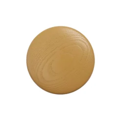 Best Sale Patere The Dots Wood Bois Orange Marron / Small - O 9 Cm - Unisexe Portemanteaux Patères Portants