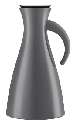 Discount Pichet Isotherme  Plastique Gris 1 L / O 15,5 X H 29 Cm - Unisexe Gourdes Et Thermos