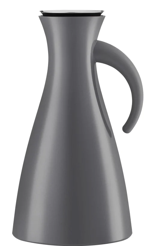 Discount Pichet Isotherme  Plastique Gris 1 L / O 15,5 X H 29 Cm - Unisexe Gourdes Et Thermos
