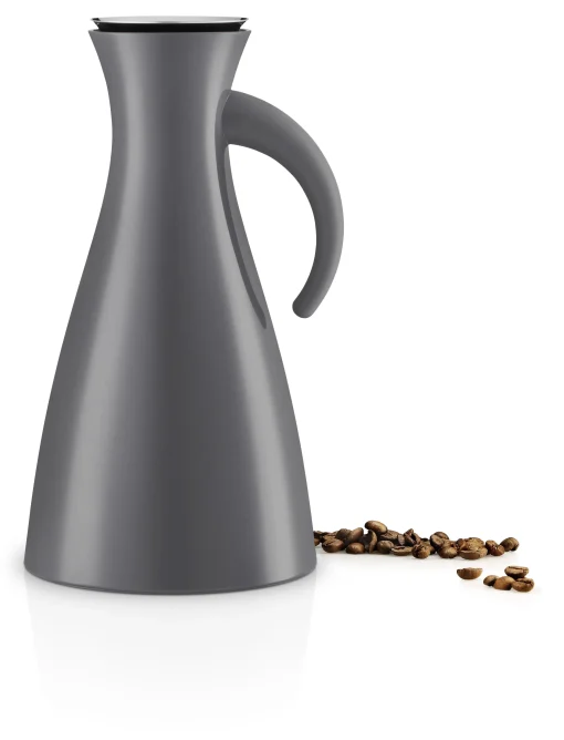 Discount Pichet Isotherme  Plastique Gris 1 L / O 15,5 X H 29 Cm - Unisexe Gourdes Et Thermos