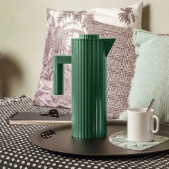 Outlet Pichet Isotherme Plisse Plastique/ 1 L - Resine Thermoplastique - Unisexe Carafes Et Décanteurs