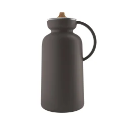 Hot Pichet Isotherme Silhouette Plastique Marron / 1 L - Bouchon Chene - Unisexe Gourdes Et Thermos
