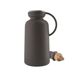 Hot Pichet Isotherme Silhouette Plastique Marron / 1 L - Bouchon Chene - Unisexe Gourdes Et Thermos