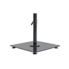 Store Pied De Parasol The Classic Metal Noir / 16 Kg - Pour Mat De 2,5 A 3,8 Cm - Unisexe Parasols