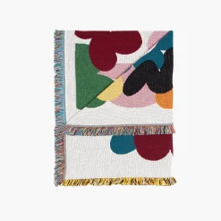 Outlet Plaid Alessi Tissu / By - 137 X 178 Cm - Unisexe Déco Textile
