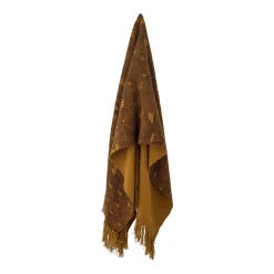 Flash Sale Plaid Ganja Tissu/ 160 X 130 Cm - Coton Recycle - Unisexe Linge De Lit