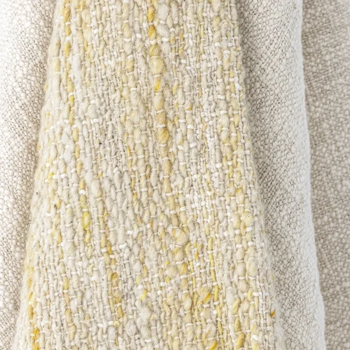 Online Plaid Giuliana Tissu Beige / 150 X 125 Cm - Unisexe Linge De Lit