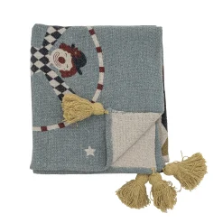 Best Plaid Prana Tissu/ Jete De Lit - 160 X 130 Cm / Coton Recycle - Unisexe Linge De Lit