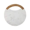 Flash Sale Planche À Découper Daniela Pierre Blanc / Marbre O 30 Cm - Unisexe Couteaux Et Planches À Découper