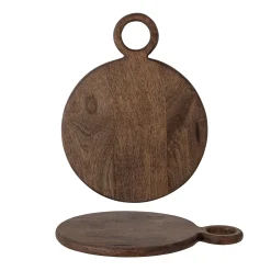 Clearance Planche À Découper Sarra Bois Naturel / 32,5 X 25,5 Cm - - Unisexe Couteaux Et Planches À Découper