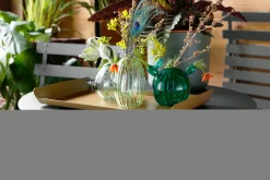 Clearance Plateau Alto Metal Bleu / Acier - 36 X 23 Cm - Unisexe Plateaux Et Plats De Service