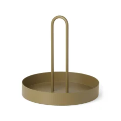 Flash Sale Plateau Grib Metal Vert / O 28 Cm - Metal - Unisexe Plateaux Et Plats De Service