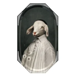 Clearance Plateau Le Loup Et L'Plastique / Tableau Mural - Unisexe Plateaux Et Plats De Service