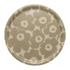 Hot Plateau Mini Unikko Bois Beige / Bois - O 31 Cm - Unisexe Plateaux Et Plats De Service