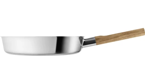 Fashion Poele Nordic Kitchen Bois Bois Naturel Metal Anti-Adhesive / O 24 Cm - Unisexe Plats Et Cuisson
