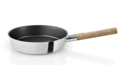 Fashion Poele Nordic Kitchen Bois Bois Naturel Metal Anti-Adhesive / O 24 Cm - Unisexe Plats Et Cuisson