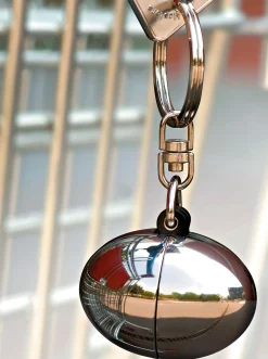 Online Porte-Cles Bon Bon Metal Avec Porte-Jeton - Unisexe Bijoux Porte Cles