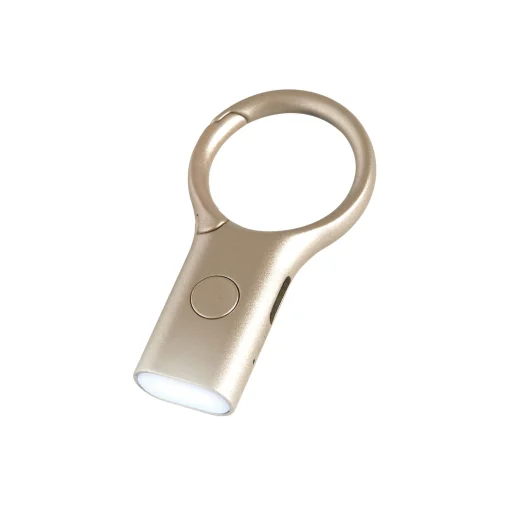 Shop Porte-Cles Nomaday Light Or Metal / Mini Torche Led - Recharge Usb - Unisexe Objets Connectes Accessoires High Tech