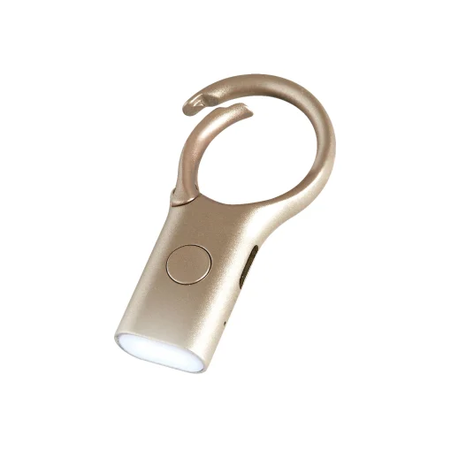 Shop Porte-Cles Nomaday Light Or Metal / Mini Torche Led - Recharge Usb - Unisexe Objets Connectes Accessoires High Tech