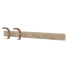 Flash Sale Portemanteau Mural Avail Bois Naturel / L 87,5 Cm - Unisexe Portemanteaux Patères Portants