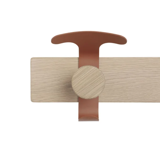 Flash Sale Portemanteau Mural Avail Bois Naturel / L 87,5 Cm - Unisexe Portemanteaux Patères Portants