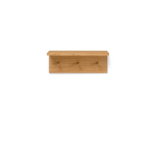Cheap Portemanteau Mural Place Small Bois Naturel / Etagere - L 105 Cm - Unisexe Portemanteaux Patères Portants