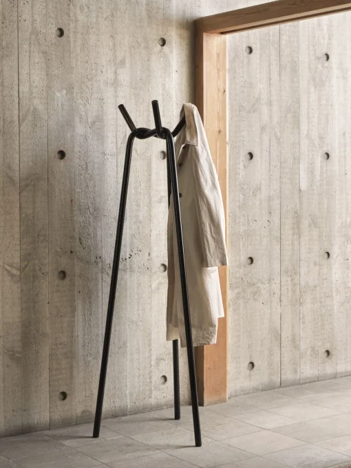 Best Portemanteau Sur Pied Knit Metal/ H 161 Cm - Unisexe Portemanteaux Patères Portants