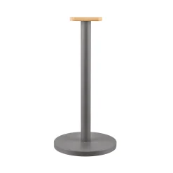 Cheap Porte-Rouleau Essuie-Tout Mattina Metal Gris / Acier & Bambou - Unisexe Nettoyage Et Rangement
