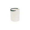 Store Pot A Couverts Esquisse Ceramique Bleu / H 19 Cm - Ceramique - Unisexe Nettoyage Et Rangement