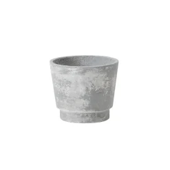 Store Pot De Fleurs Bulbi Calla Pierre Gris / Beton / O 41 X H 35 Cm - Unisexe Pots Et Plantes